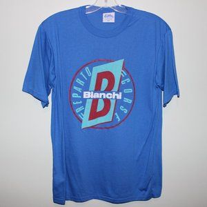 3/$77❤️unworn vintage BIANCHI REPARTO CORSE 90s single stitch t-shirt Canada
